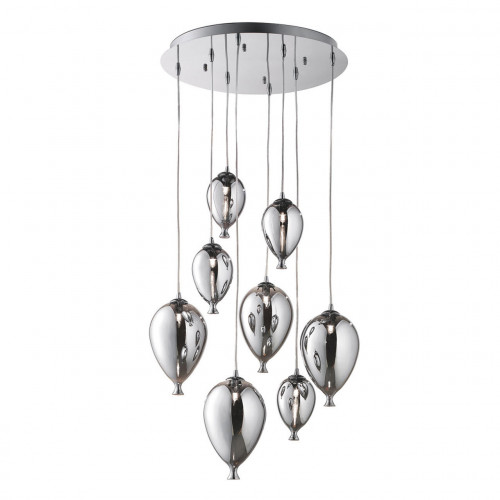 подвесная люстра ideal lux clown sp8 cromo в Вологде