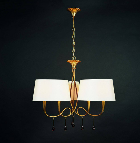 подвесная люстра mantra paola painted gold 3540 в Вологде