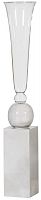 ваза настольная crystal circle white middle в Вологде