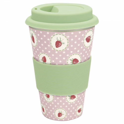кружка на вынос strawberry pale pink в Вологде
