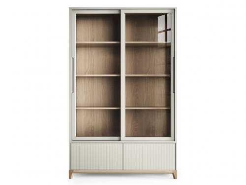 витрина высокая case осветленный дуб в Вологде