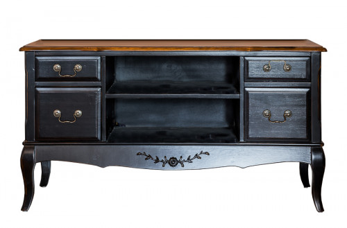 тумба под телевизор belveder черная в Вологде