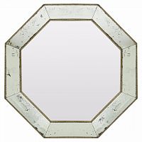 зеркало серебряное восьмиугольное в состаренной раме king в Вологде