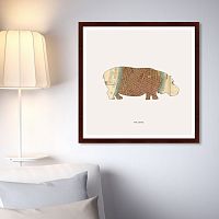 картина: nyc hippo, 2016г в Вологде