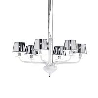 люстра 2010/6 fu от sylcom хром/дымчатая в Вологде