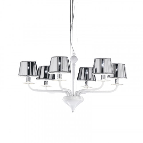 люстра 2010/6 fu от sylcom хром/дымчатая в Вологде