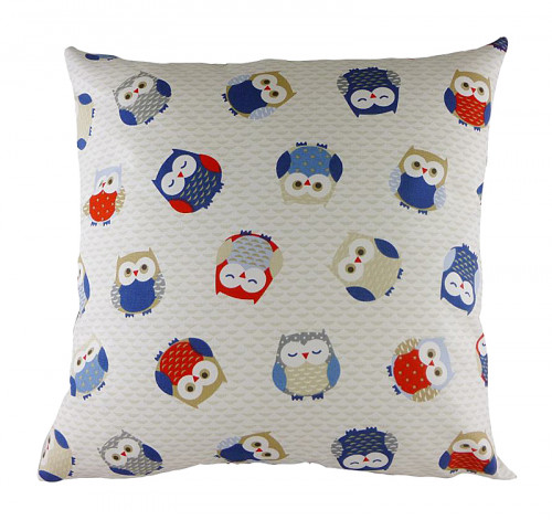 подушка с принтом owl print blue в Вологде