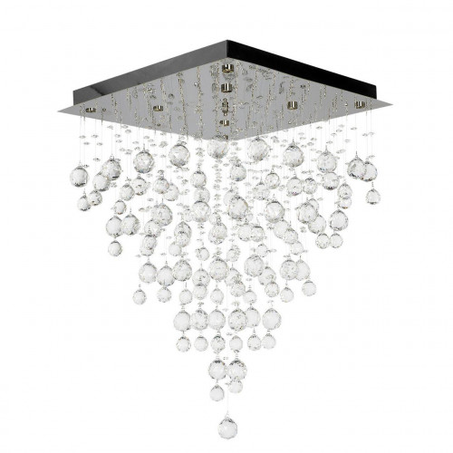 каскадная люстра lucia tucci grappolo 1800.8 silver в Вологде