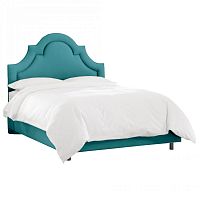 кровать двуспальная 160х200 бирюзовая kennedy peacock в Вологде