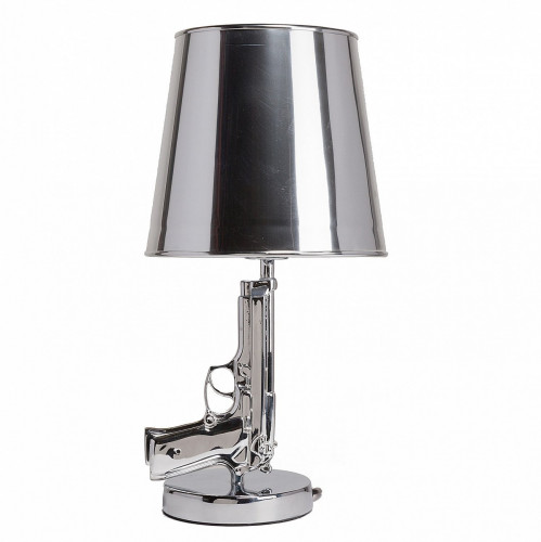 настольная лампа flos - bedside gun silver в Вологде