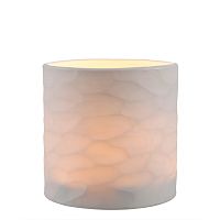 подсвечник белый стеклянный fontana m от eichholtz, 20 см в Вологде