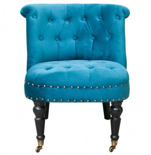 низкое кресло aviana blue velvet в Вологде