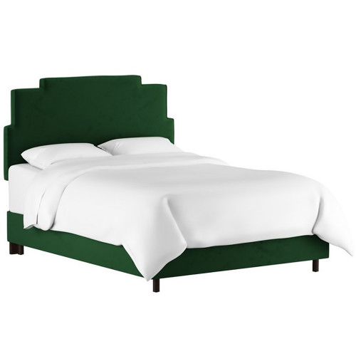 кровать двуспальная 160х200 зеленая paxton emerald velvet в Вологде