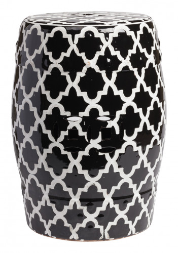 керамический столик-табурет istanbul stool black в Вологде