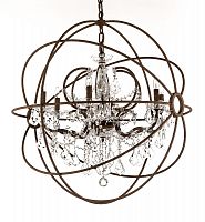 люстра foucault's orb crystal d75 антик (темная) коричневая в Вологде
