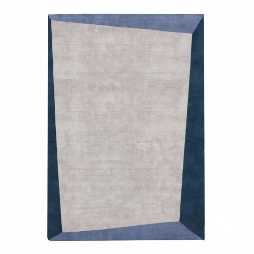 ковер dipped frame blue 150x220 серо-синий в Вологде