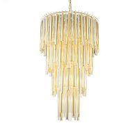 люстра gigi 13 gold от delight collection прозрачная/золото в Вологде