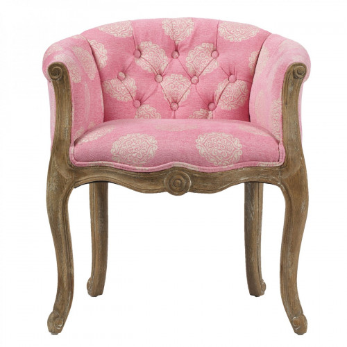 кресло cabriole elizabeth светло-розовое в Вологде