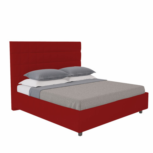 кровать двуспальная 180х200 красная shining modern в Вологде