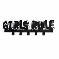 вешалка girls rule черная в Вологде