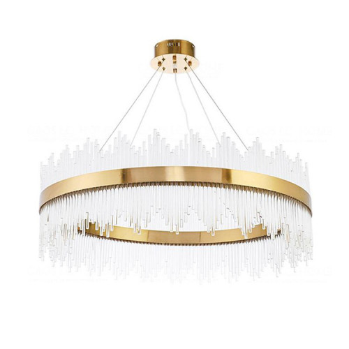 люстра stripglass 65 латунь, прозрачное стекло в Вологде