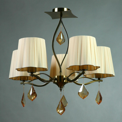 потолочная люстра brizzi bx03203/5 bronze cream в Вологде