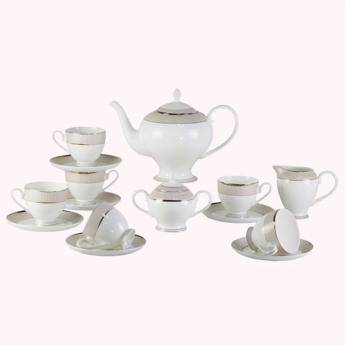 чайный сервиз bianko 17 pcs tea set в Вологде