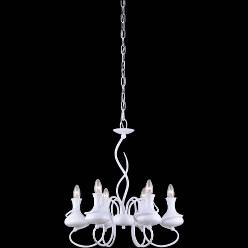 подвесная люстра arte lamp servizio a6819lm-6wh в Вологде