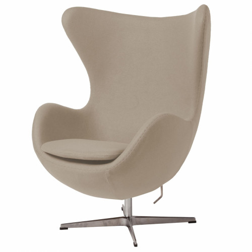 кресло egg chair бежевое в Вологде