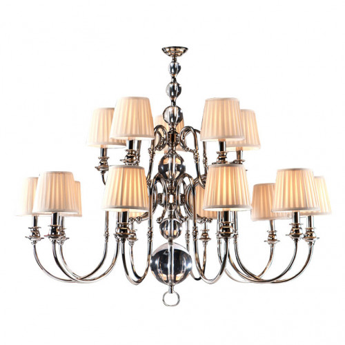 люстра holandesa от schuller прозрачная/стальной/кремовая в Вологде