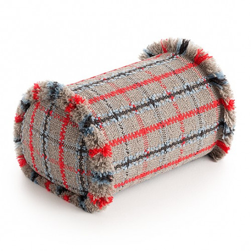 подушка большая-рол tartan blue от gan в Вологде
