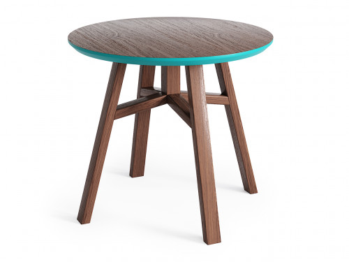 стол журнальный mack дуб тобакко, бирюзовый в Вологде