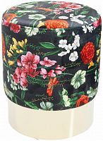 kare design пуф flores, коллекция "флорес" 35*42*35, полиэстер, дсп, сталь, мультиколор в Вологде