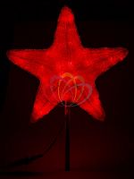 светодиодная фигура звезда 80см красная в Вологде
