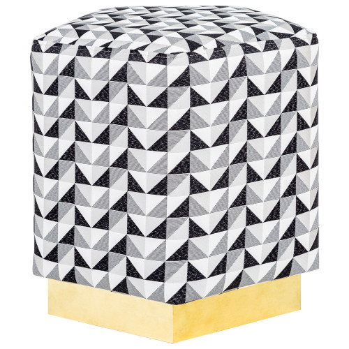 пуф «оскар berlingot noir&blanc» разноцветный в Вологде