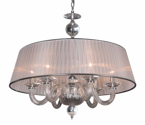 люстра paolina хром, бежевая хром, бежевая в Вологде