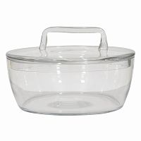 ваза настольная basket glass low в Вологде