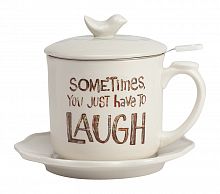 чайный набор sometimes you just have to laugh в Вологде