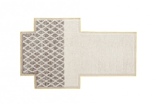 ковер gan plait big ivory 310x220 от gan в Вологде