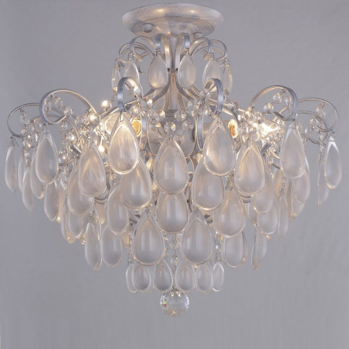 потолочная люстра crystal lux sevilia pl4 silver в Вологде