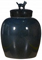 ваза настольная guard cat black small в Вологде