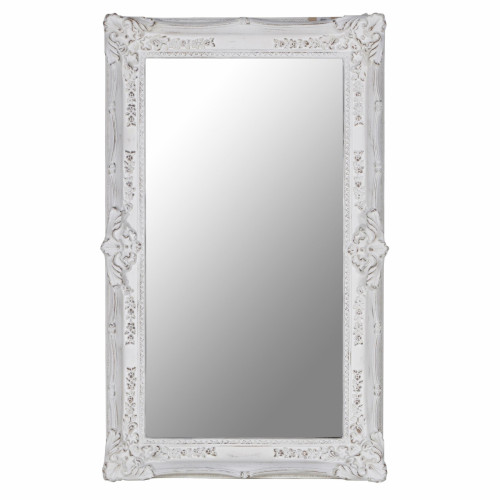 зеркало прямоугольное настенное белое ла-манш distressed chalk white в Вологде