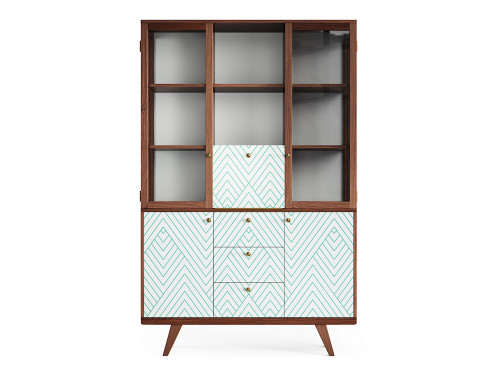 буфет thimon дуб тобакко с принтом в Вологде