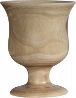 ваза кубок деревянная 17х22 см goblet в Вологде
