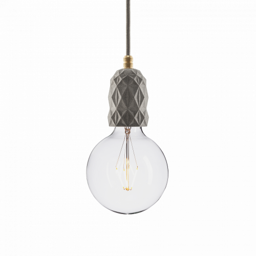 подвесной светильник beton air gray brass в Вологде