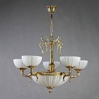 подвесная люстра ambiente valencia 02227/5 wp белая в Вологде