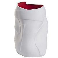 ваза керамическая white&red 17*17*22 в Вологде