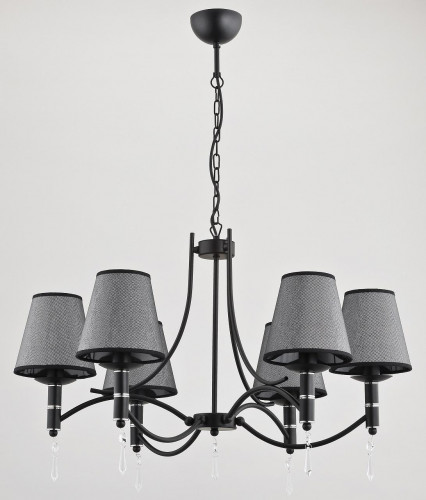 подвесная люстра alfa abil black silver 22966 в Вологде