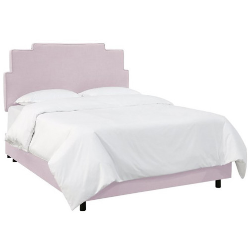 кровать двуспальная 180х200 розовая paxton lilac linen в Вологде
