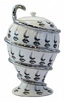 декоративная ваза с крышкой пьеро форназетти serpentino silver в Вологде